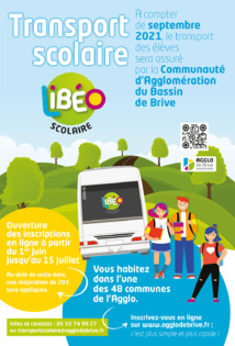 Transport scolaire - Inscriptions rentrée septembre 2021 Transport scolaire - Inscriptions rentrée septembre 2021