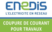 ENEDIS - COUPURE D'ELECTRICITE PROGRAMMÉE POUR TRAVAUX ENEDIS - COUPURE D'ELECTRICITE PROGRAMMÉE POUR TRAVAUX