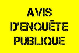 AVIS D'ENQUETE PUBLIQUE AVIS D'ENQUETE PUBLIQUE