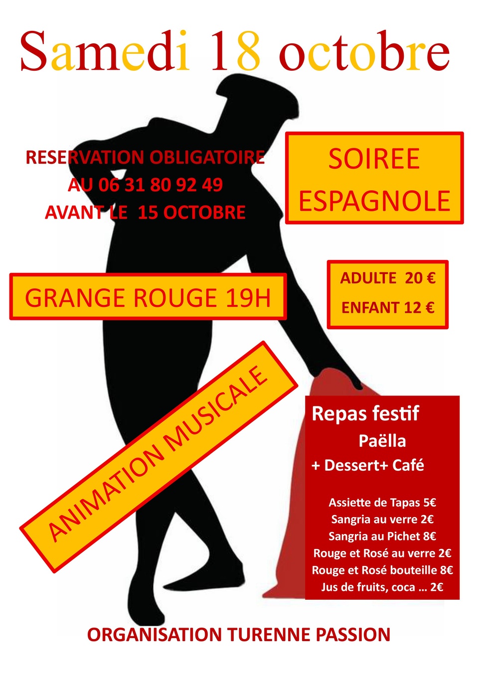 Soirée espagnole
