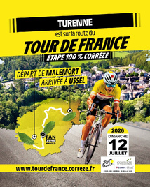 PASSAGE DU TOUR DE FRANCE A TURENNE PASSAGE DU TOUR DE FRANCE A TURENNE