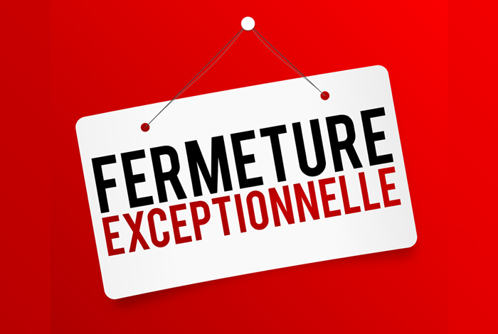 Fermeture de l'agence postale