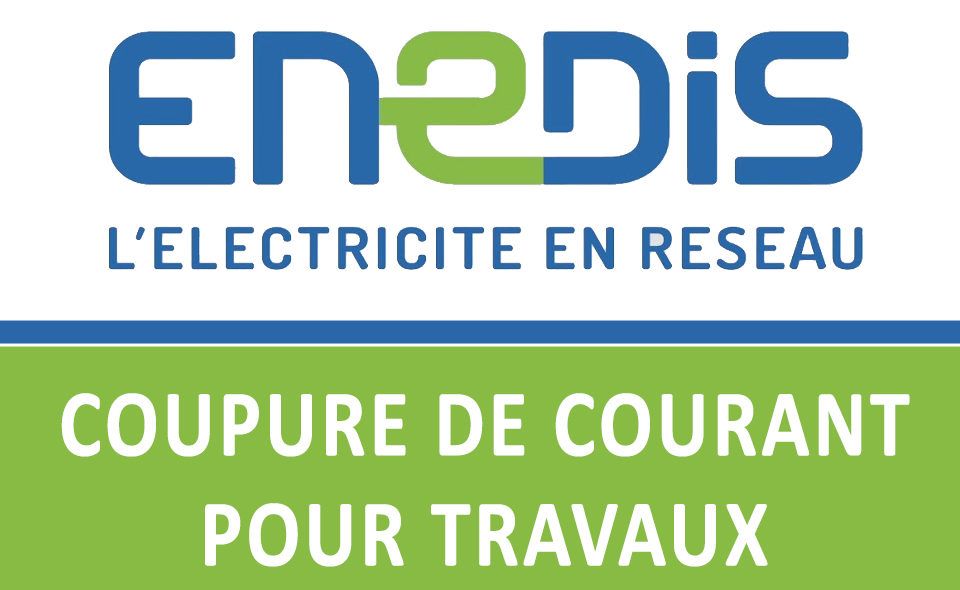 ENEDIS - COUPURE D'ELECTRICITE PROGRAMMÉE POUR TRAVAUX ENEDIS - COUPURE D'ELECTRICITE PROGRAMMÉE POUR TRAVAUX