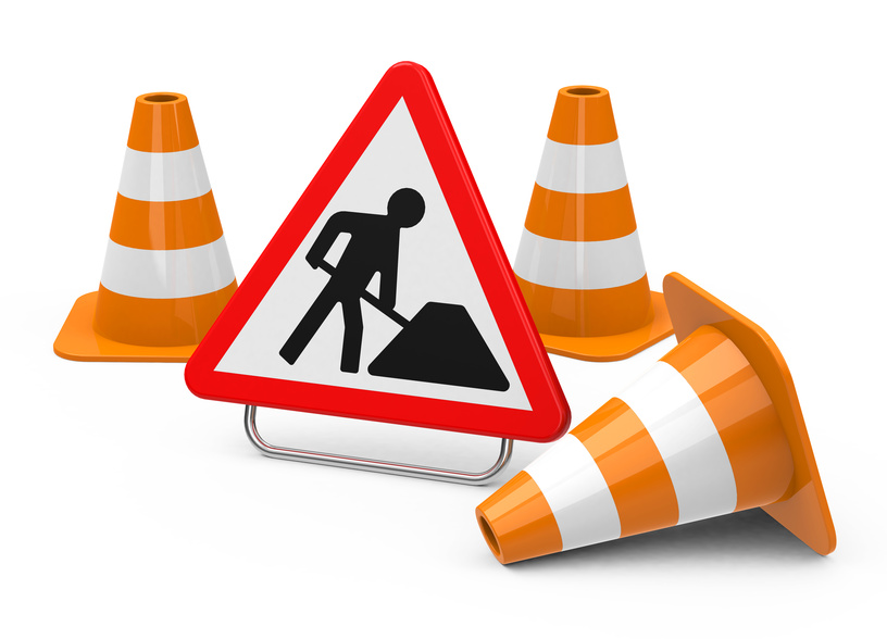 Travaux sur la RD8