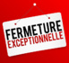 Fermeture de l'agence postale