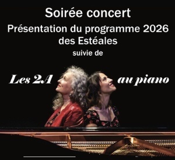 Soirée concert Les Estéales et présentation du programme 2026