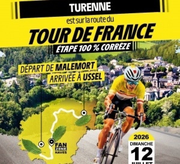 PASSAGE DU TOUR DE FRANCE A TURENNE