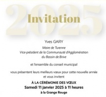 Invitation cérémonie des voeux
