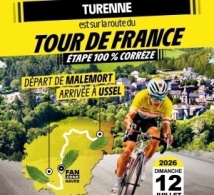 PASSAGE DU TOUR DE FRANCE A TURENNE